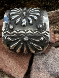 Navajo handmade Silver Bracelet