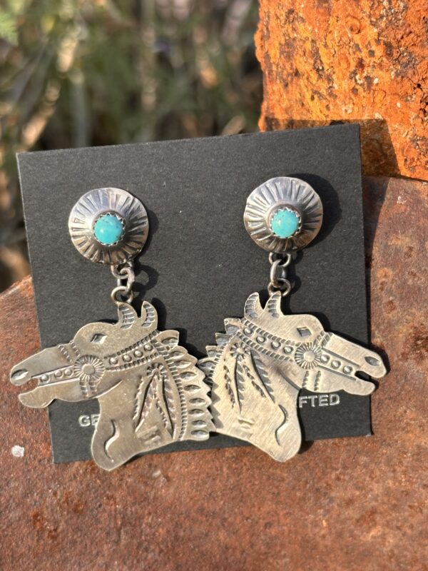 HORSE HEAD EARRINGS