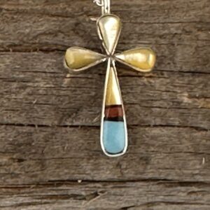 PETITE CROSS NECKLACE