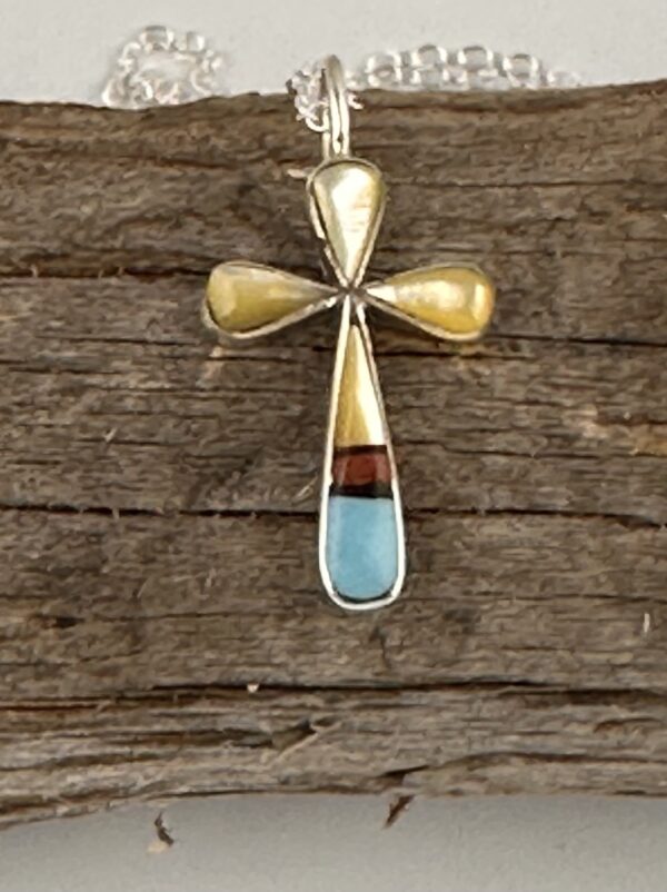 PETITE CROSS NECKLACE