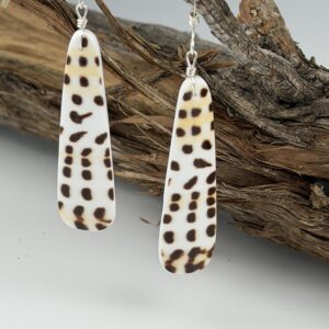 SEA SNAIL SLAB EARRINGS