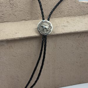 STERLING SILVER BOLO TIE