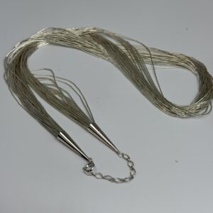 LIQUID SILVER 24" NECKLACE