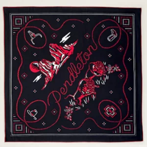 Pendleton Cowboy Black Bandana