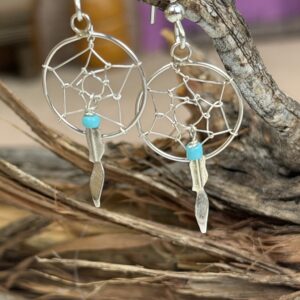 SMALL DREAM CATCHER EARRINGS