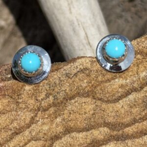 TURQUOISE POST EARRINGS